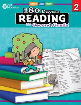Practice, Assess, Diagnose: 180 Days of Reading for Second Grade - Book  of the 180 Days of Practice