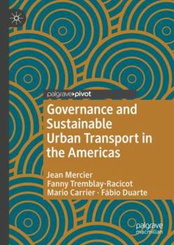 Hardcover Governance and Sustainable Urban Transport in the Americas Book