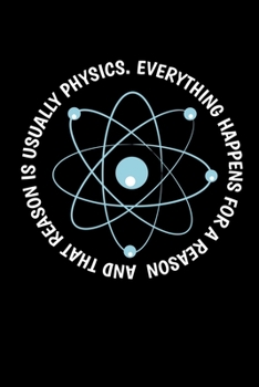 Notebook: Science Physics Magic Religion Funny Gift 120 Pages, 6X9 Inches, Blank