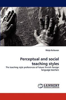 Paperback Perceptual and social teaching styles Book