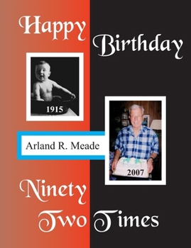 Paperback Happy Birthday Ninety Two Times Book