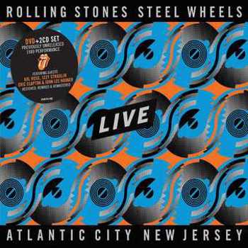 Music - CD Steel Wheels Live (Live From Atlantic City, NJ, 19 Book