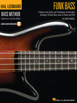 Paperback Funk Bass a Guide to the Techniques and Philosophies of Funk Bass Book/Online Audio Book