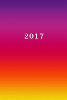 Paperback 2017: Kalender/Agenda: 1 week op 2 pagina's, Formaat ca. A5, Kaft bont [Dutch] Book