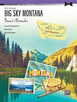 Paperback Big Sky Montana: Sheet Book