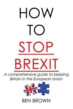 Paperback How to stop Brexit Book