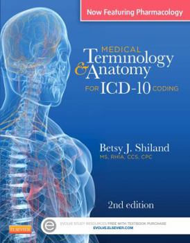 Paperback Medical Terminology & Anatomy for ICD-10 Coding Book