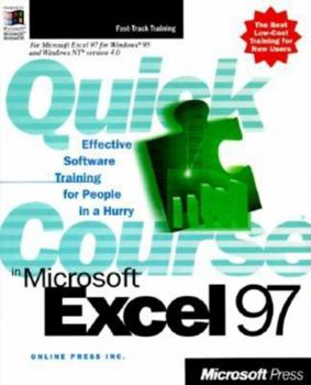 Paperback Quick Course in Microsoft Excel 97 Book