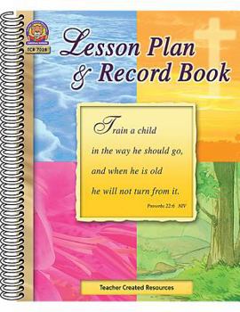 Paperback Christian Lesson Plan & Record Book