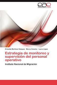 Paperback Estrategia de monitoreo y supervisión del personal operativo [Spanish] Book