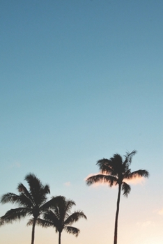 Journal: 150 Dot Grid Pages, 6x9 Inch Notebook with Inspiring and Motivational Palm Trees, Plan Your Day, Organize Your Life, Tracker, Productivity, Diary