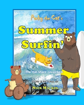 Paperback Parky the Cat's Summer Surfin': The Cat Shack gives back Book