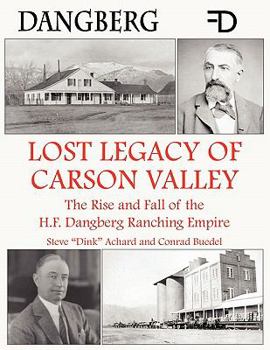 Paperback Lost Legacy of Carson Valley Book