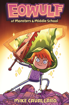 Library Binding Eowulf: Of Monsters & Middle School Book