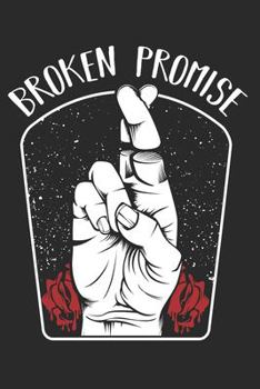 Broken Promise: DOT GRID Aesthetic Vaporwave Anime Grunge Goth Kawaii Journal Notebook with 120 Pages 6x9 For Sad Boys & Sad Girls - Pinky Promise Gothic Gift for Anime Manga Lovers