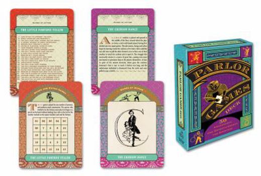 Cards Parlor Games Deck: 50 Amusements and Entertainments for Everyone Book