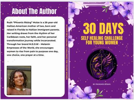 Paperback 30-Day Self-Healing Challenge for Young Women Book