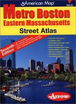 Paperback Street Atlas Metro Boston/East Book