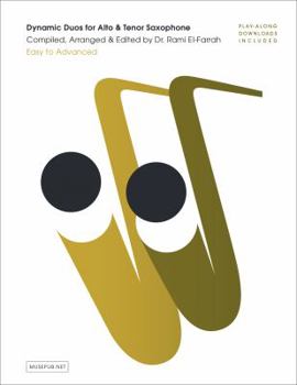 Spiral-bound Dynamic Duos for Alto & Tenor Saxophone Book