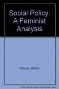 Paperback Social Policy: Feminist Analysis Book