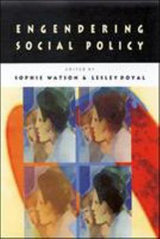 Paperback Engendering Social Policy Book