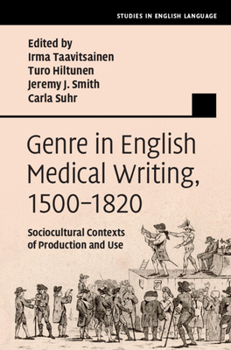 Hardcover Genre in English Medical Writing, 1500-1820 Book