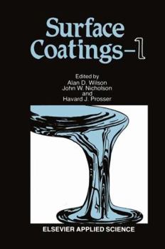 Paperback Surface Coatings--1 Book