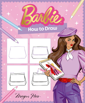 Paperback Barbie: How to Draw Book