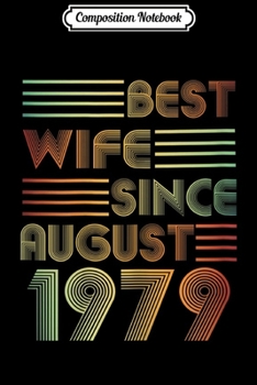 Composition Notebook: Womens Womens 20th Wedding Anniversary Wife Since July 1999  Journal/Notebook Blank Lined Ruled 6x9 100 Pages