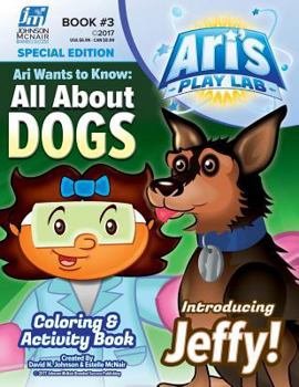 Paperback Ari's Playlab - All about Dogs Book