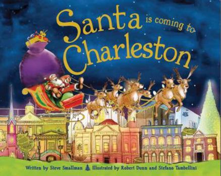 Hardcover Santa Is Coming to Charleston Book