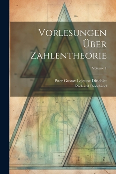 Paperback Vorlesungen Über Zahlentheorie; Volume 1 [German] Book