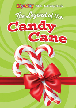 Paperback The Legend of the Candy Cane (Pk of 6): Itty-Bitty Bible Activity Book