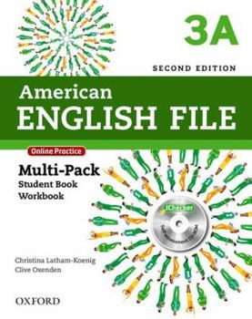 Hardcover American English File Second Edition: Level 3 Multi-Pack a: With Online Practice and Ichecker Book