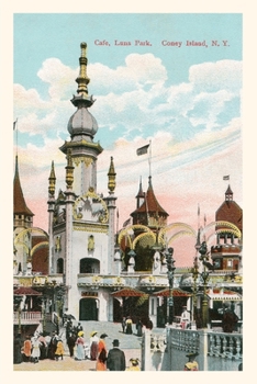Paperback Vintage Journal Luna Park, Coney Island, New York Book