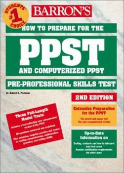 Paperback How to Prepare for the PPST and Computerized PPST Book
