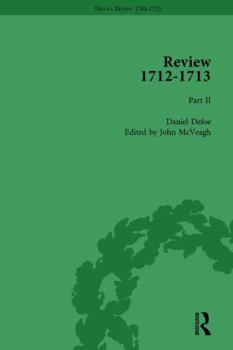 Hardcover Defoe's Review 1704-13, Volume 9 (1712-13), Part II Book
