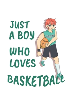 Funny Basketball Boy Notebook: Graph Paper Journal 6x9 - 120 Pages