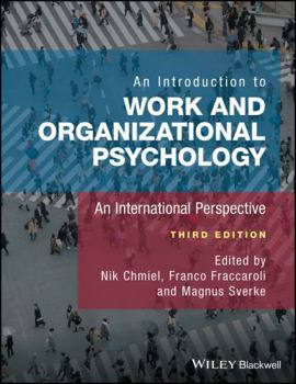 Paperback An Introduction to Work and Organizational Psychology: An International Perspective Book