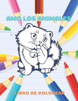 Paperback Amo Los Animales - Libro de Colorear [Spanish] Book