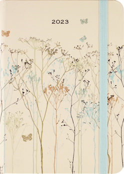 Hardcover 2023 Butterflies Weekly Planner (16 Months, Aug 2022 to Dec 2023) Book