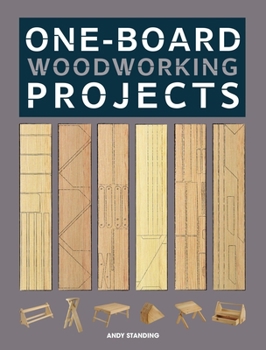Paperback One-Board Woodworking Projects Book