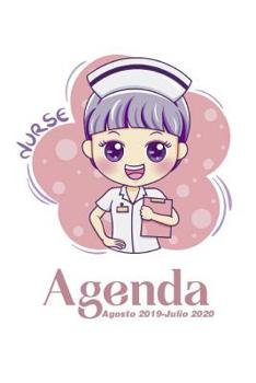 Agenda Agosto 2019 - Julio 2020: Tema Enfermeria Medicina Agenda Mensual y Semanal + Organizador I Agosto 2019 a Julio  2020 6 x 9 in (Spanish Edition)