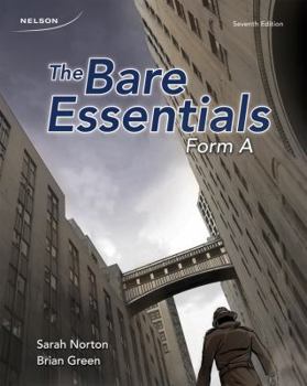 Spiral-bound CDN ED The Bare Essentials: Form A Book