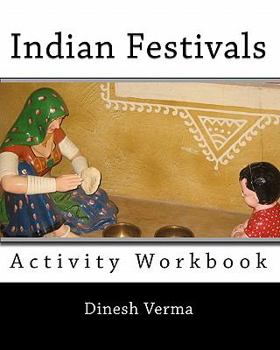 Paperback Indian Festivals Activity Workbook Book