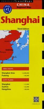 Map Shanghai Travel Map: 3rd Edition (Periplus Travel Maps) Book