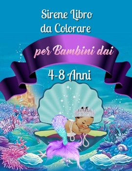 Paperback Sirene Libro da Colorare per Bambini dai 4-8 Anni Book