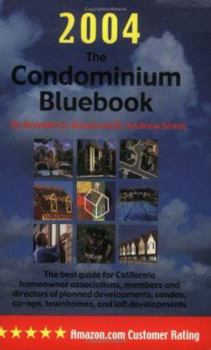 Paperback The Condominium Bluebook for California, 2004 Edition Book