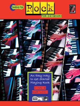 Paperback Intro to Rock Keyboard Book