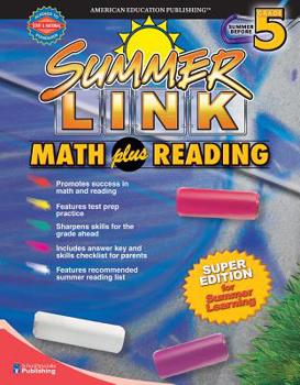 Paperback Math plus Reading, Grades 4 - 5 (Summer Link) Book